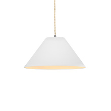 Justice Design Group CER-6640-BIS-NCKL-BEIG-TWST - Small Avola 1-Light Pendant