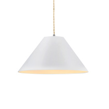 Justice Design Group CER-6645-BIS-NCKL-BEIG-TWST - Large Avola 1-Light Pendant