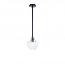 Justice Design Group FSN-4177-SEED-MBLK - Harlow 7.5" 1-Light Pendant