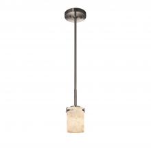 Justice Design Group ALR-8455-10-NCKL - Atlas 1-Light Mini-Pendant