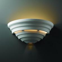 Justice Design Group CER-1155-BLK-LED-2000 - Wall Sconce