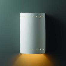 Justice Design Group CER-1290W-BLK-LED-1000 - Wall Sconce