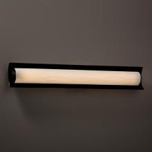 Justice Design Group PNA-8635-WAVE-MBLK - Lineate 30" Linear LED Wall/Bath