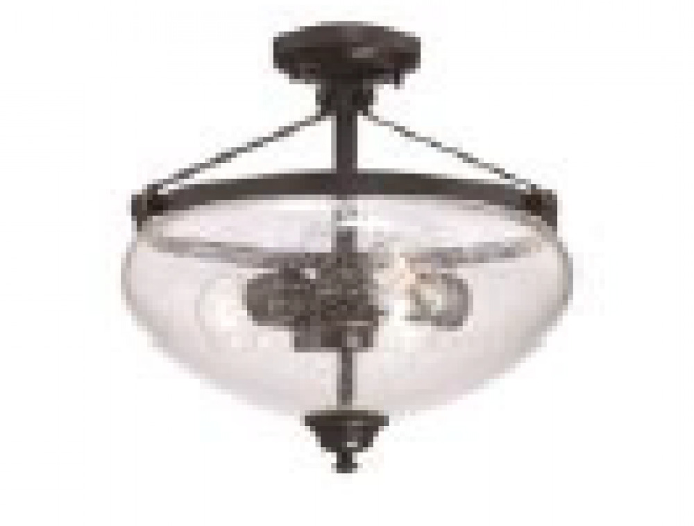 Marchand - 3 med light semi flush