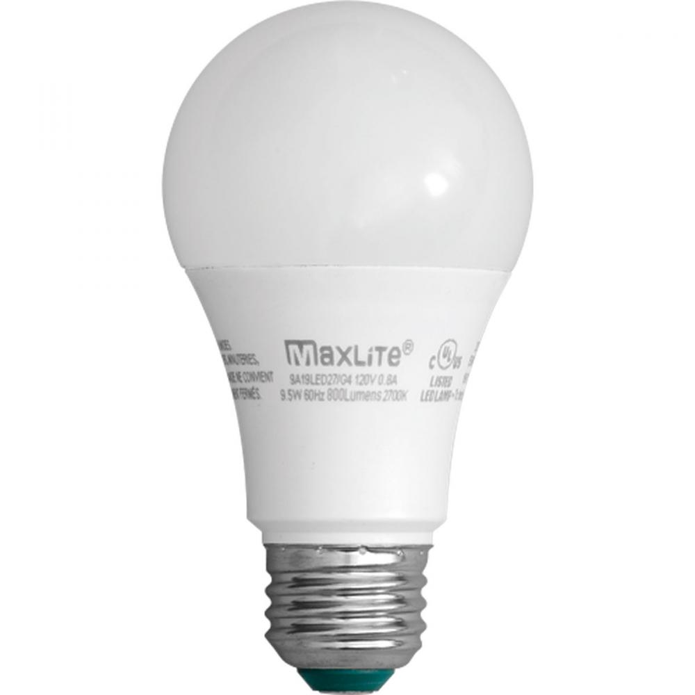 9.5w A19 Frosted LED Light Bulb