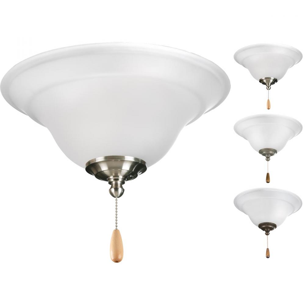 Trinity Collection Two-Light Ceiling Fan Light
