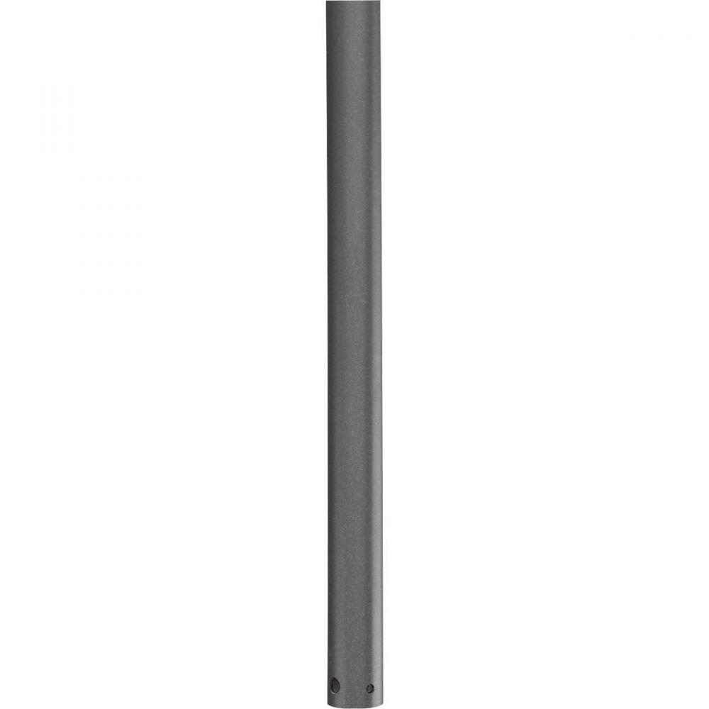 AirPro Collection 18 In. Ceiling Fan Downrod in Graphite