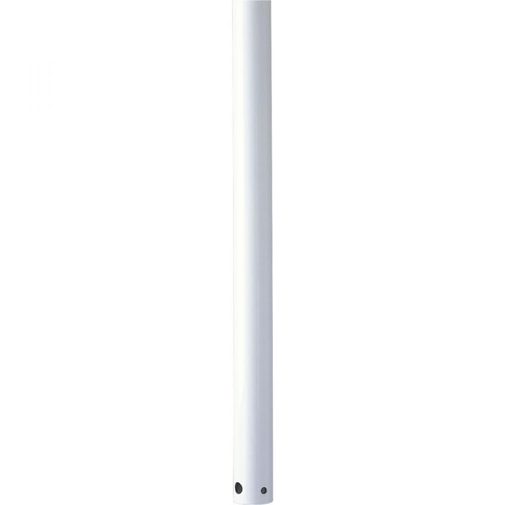 AirPro Collection 60 In. Ceiling Fan Downrod in White