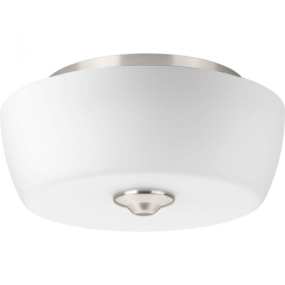 Leap Collection Two-Light 14" Flush Mount