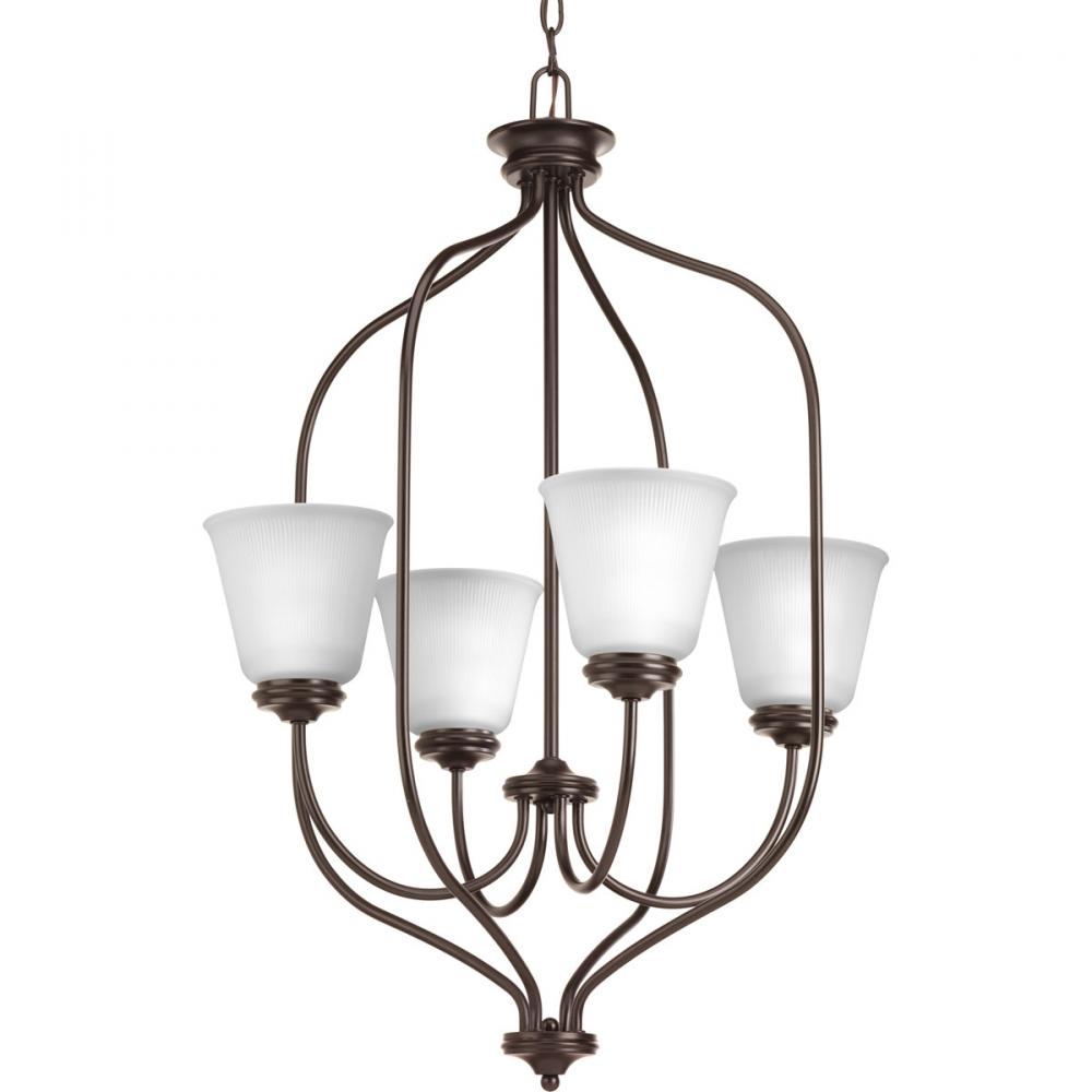 Keats Collection Four-Light Foyer Chandelier