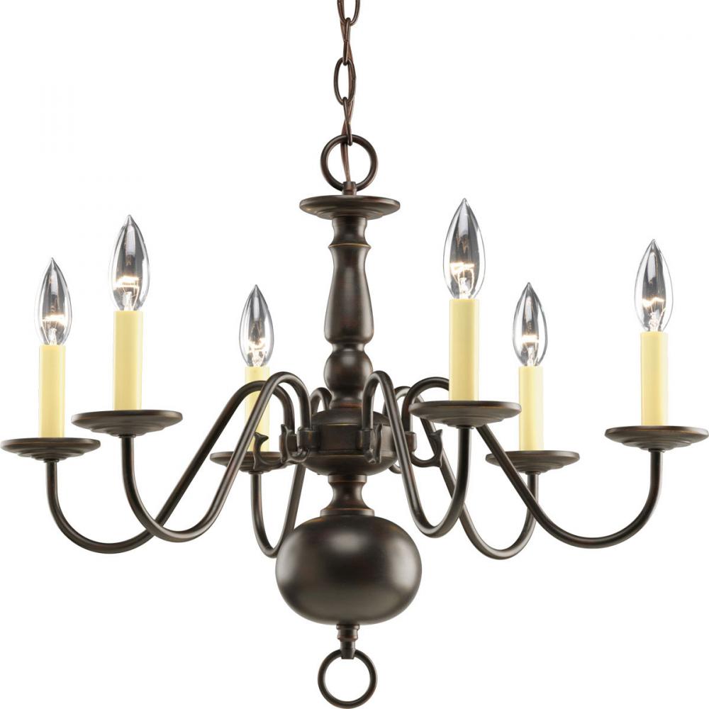 Americana Collection Six-Light Chandelier