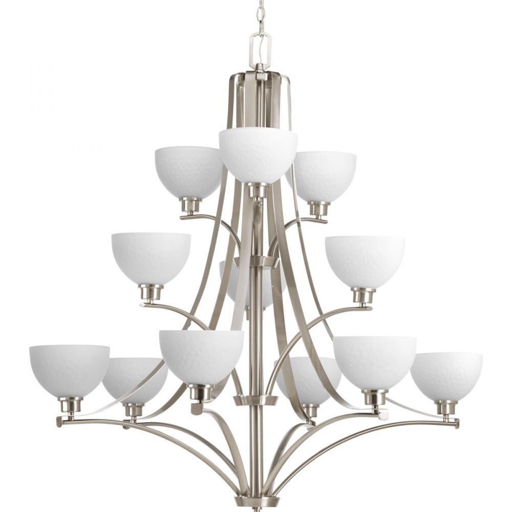 12 Lt 3 Tier Chandelier P4653 09 43rd Street Lighting Inc 12 Lt 3 Tier Chandelier