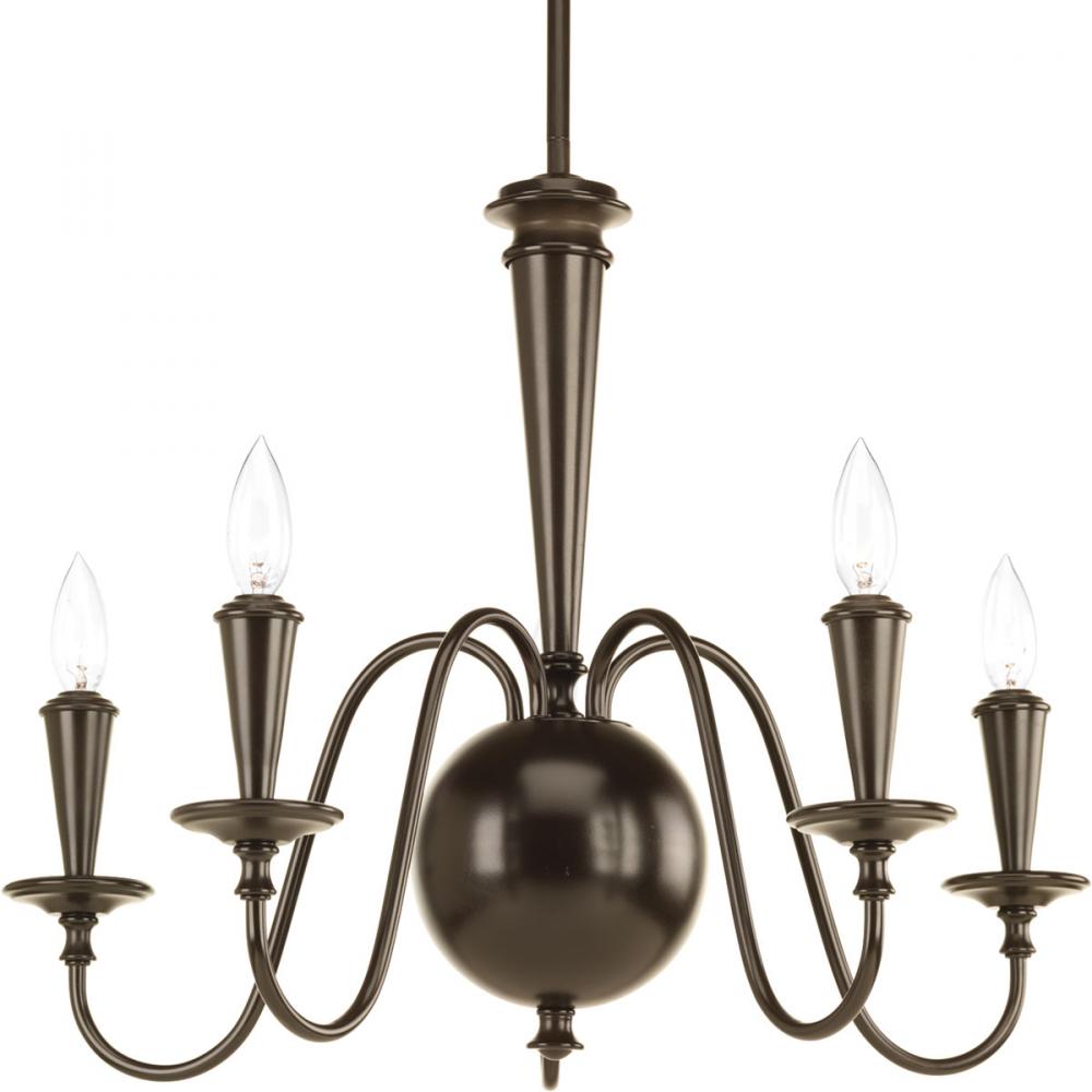 5-60W CAND CHANDELIER