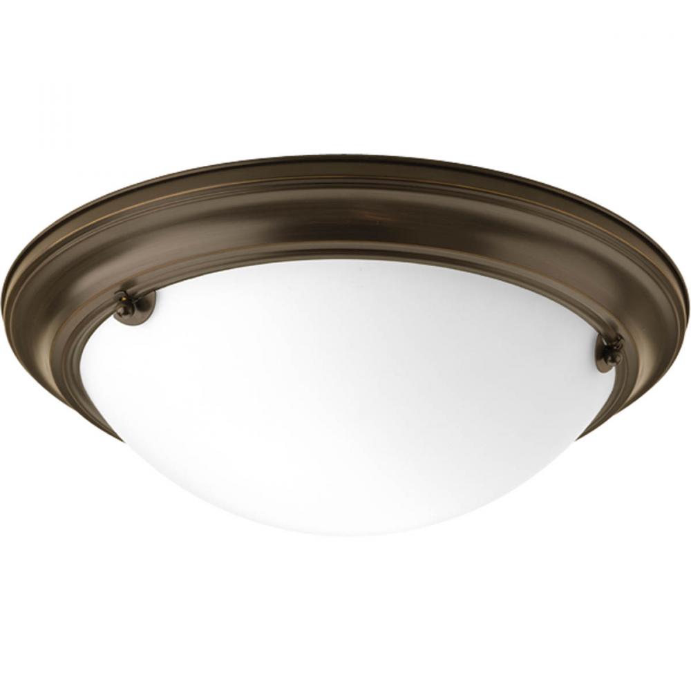 Eclipse Collection Two-Light 15-1/4" Close-to-Ceiling