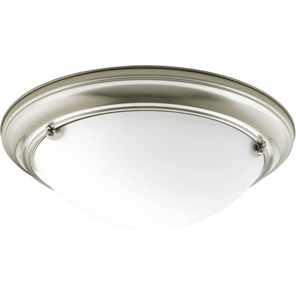 Eclipse Collection Two-Light 15-1/4" Close-to-Ceiling