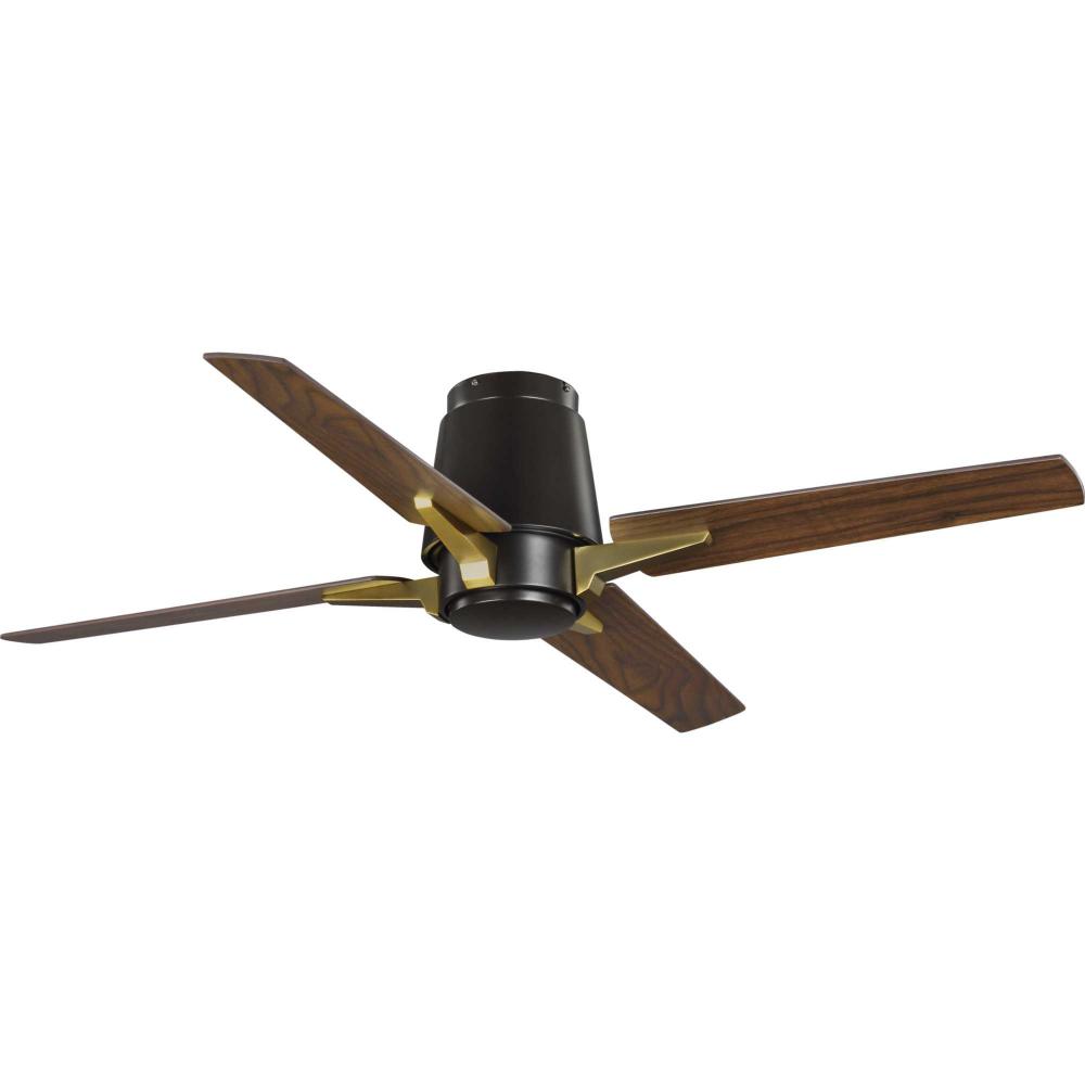 Lindale Collection 52" Four-Blade Architectural Bronze Ceiling Fan