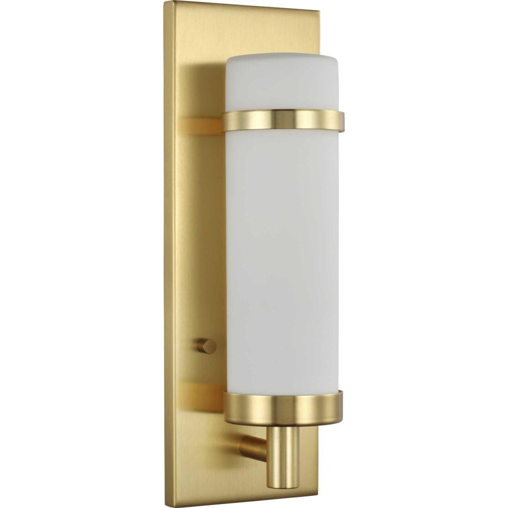 Hartwick Collection Satin Brass One-Light Wall Sconce