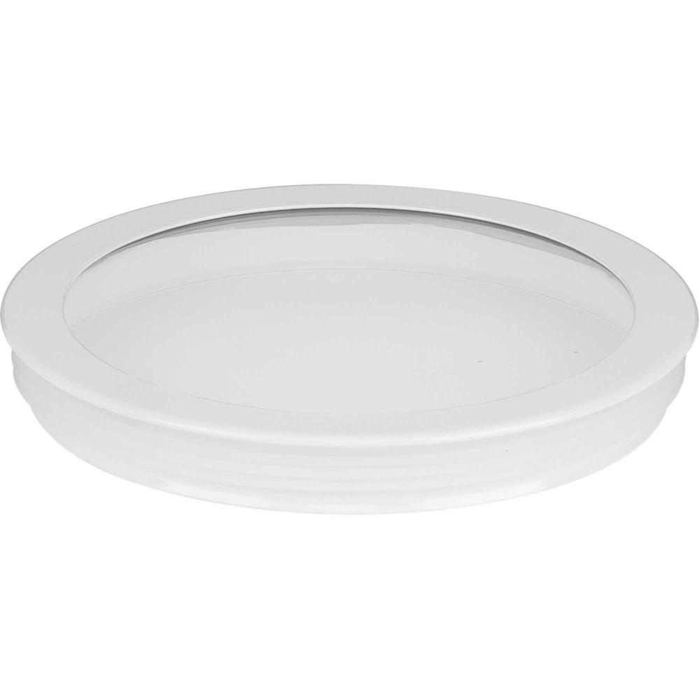Cylinder Lens Collection White 6-Inch Round Cylinder Cover
