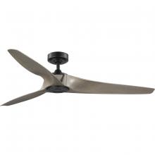 Progress P250069-31M - Manvel Collection 60-Inch Three-Blade DC Motor Transitional Ceiling Fan Grey Weathered Wood
