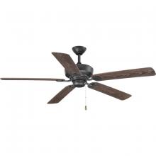 Progress P2562-80 - Lakehurst Collection 60" Indoor/Outdoor Five-Blade Ceiling Fan
