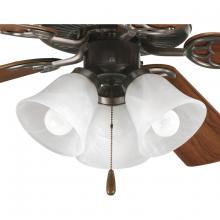 Progress P2600-20WB - AirPro Collection Three-Light Ceiling Fan Light