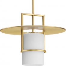 Progress P500446-109 - Mystic Collection One-Light Brushed Bronze Contemporary Pendant