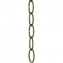 Progress P8758-196 - Accessory Chain - 48-inch of 9 Gauge Chain in Aged Bronze