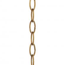 Progress P8758-204 - Accessory Chain - 48-inch of 9 Gauge Chain in Gold Ombre