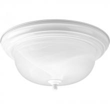 Progress P3925-30 - Two-Light Dome Glass 13-1/4" Close-to-Ceiling