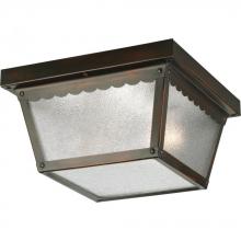 Progress P5729-20 - Two-Light 9-1/4" Flush Mount for Indoor/Outdoor use