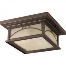 Progress P6055-20 - Residence Collection Two-Light 12" Outdoor Flush Mount CTC