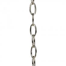 Progress P8757-104 - Accessory Chain - 10' of 9 Gauge Chain in Polished Nickel