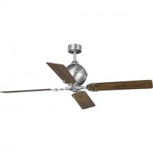 Progress P250010-081 - Royer Collection 56" Four-Blade Antique Nickel Ceiling Fan
