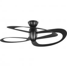 Progress P250063-031 - Willacy Collection 3-Blade Black 48-Inch DC Motor Contemporary Ceiling Fan