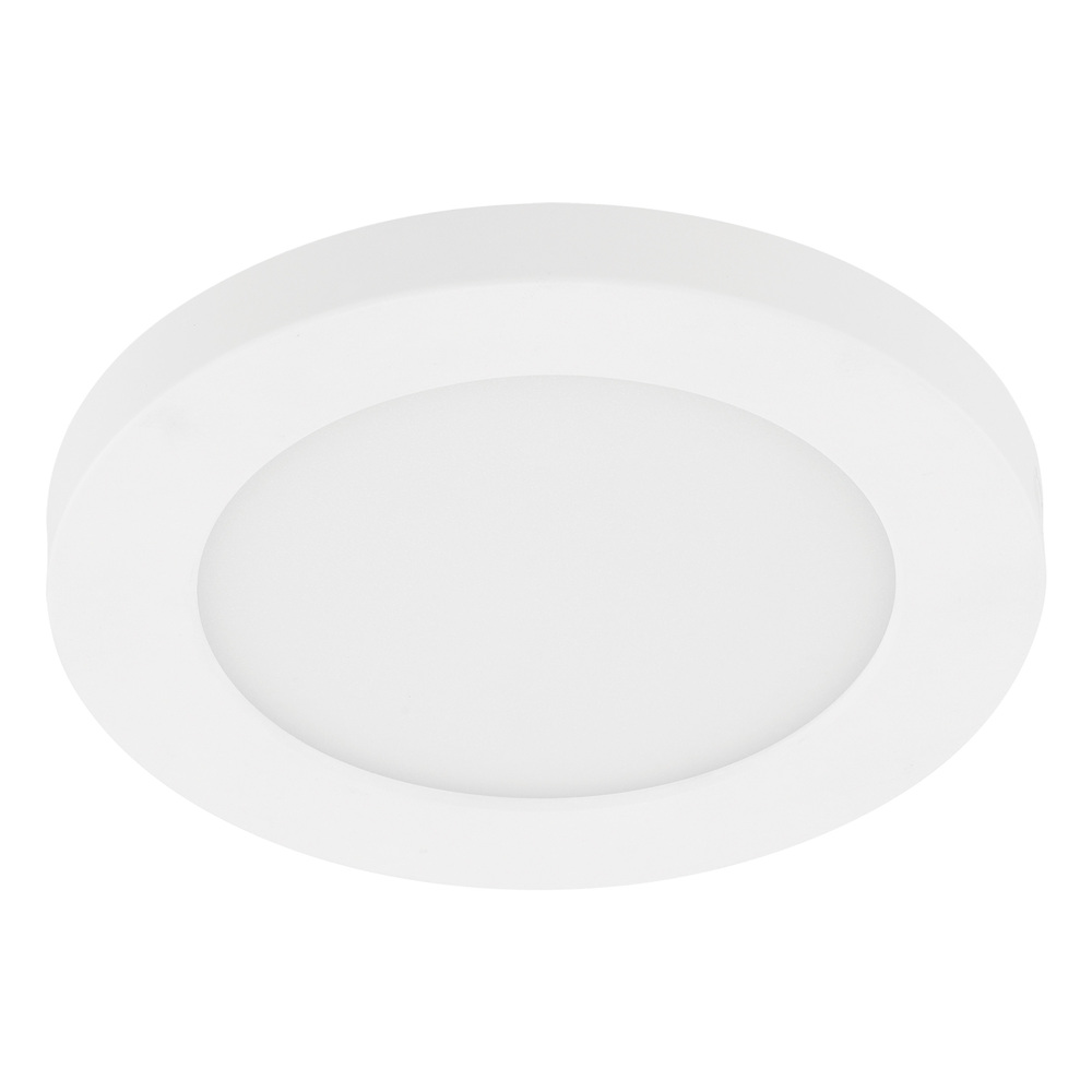 1x6W LED Ceiling /Wall Light w/ White Finish and White Acrylic shade
