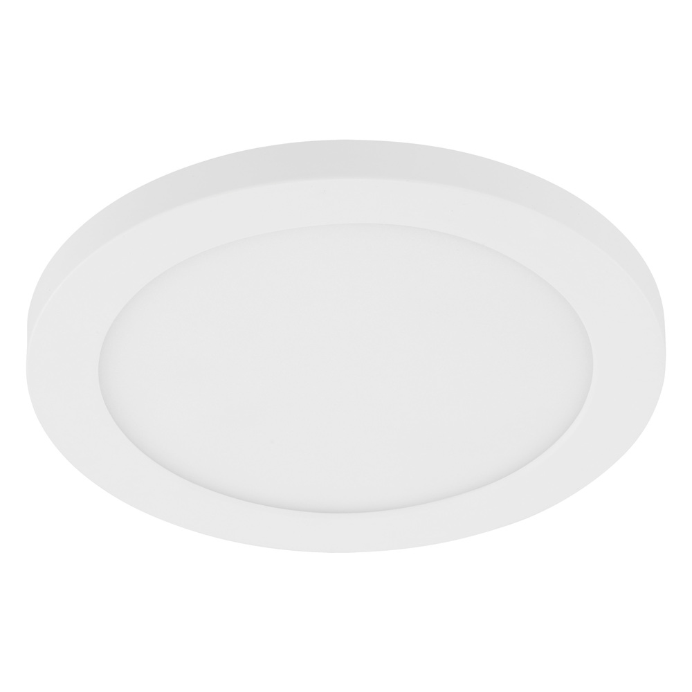 1x12W LED Ceiling / Wall Light With White Finish and White Acrylic Shade