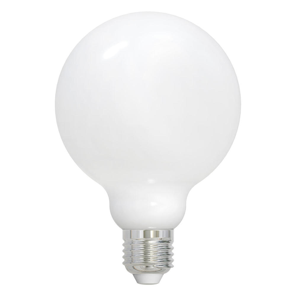 8.5W Opal LED G30- E26/Medium (standard) Base Bulb 800 Lumens, 3000K (10 pack)