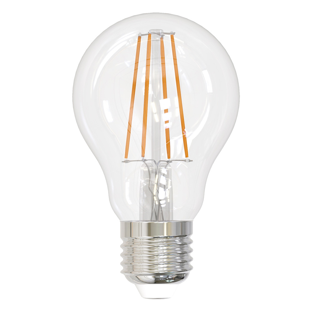 7W Clear LED A19-E26/Medium Standard Bulb Base 810 Lumens, 3000K (10 pack)