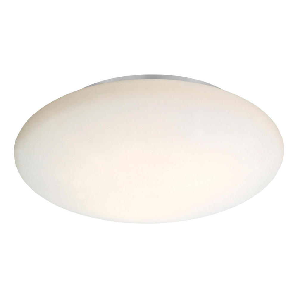 3x60W Ceiling Light w/ White Finish & Opal Glass