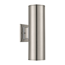 Eglo 200029A - 2 LT Outdoor Wall Light With Stainless Steel Finish 2-50W E26