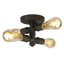 Eglo 202838A - 4x60W Ceiling Light With Matte Bronze Finish