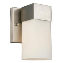 Eglo 202859A - 1x60W Wall Light With Brushed Nickel Finish & Frosted Glass