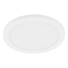 Eglo 203646A - 1x18W LED Ceiling / Wall Light With White Finish & White Acrylic Shade