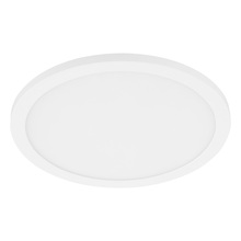 Eglo 203677A - 1x24W LED Ceiling / Wall Light With White Finish & White Acrylic Shade