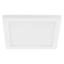Eglo 203678A - 1x18W Square LED Ceiling / Wall Light With White Finish & White Acrylic Shade