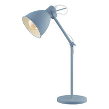 Eglo 204085A - 1x40W Desk Lamp With Pastel Light Blue Finish