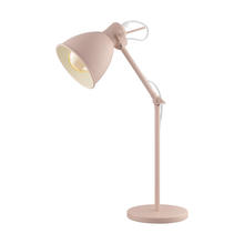 Eglo 49086A - 1x40W Desk Lamp With Pastel Apricot Finish