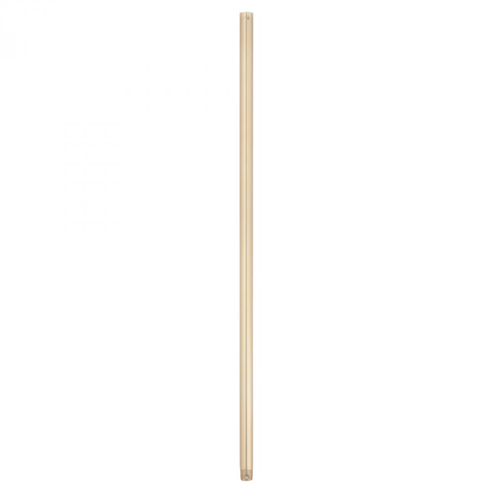 36" Downrod - Aged Brass