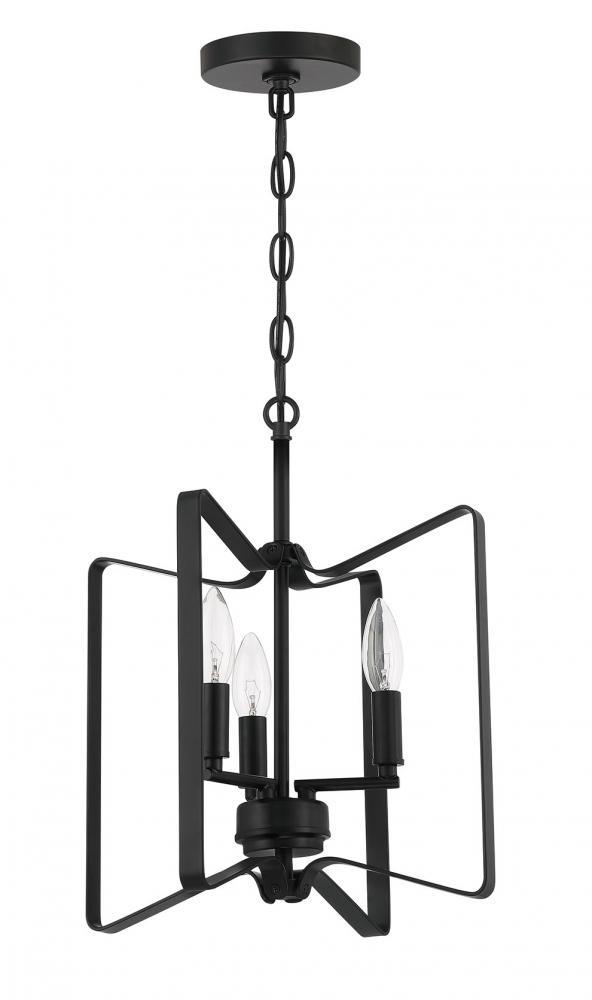 3-Light Convertible Semi Flush