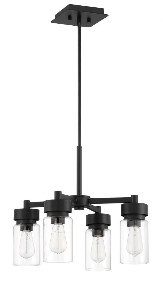 4 Light Outdoor Chandelier